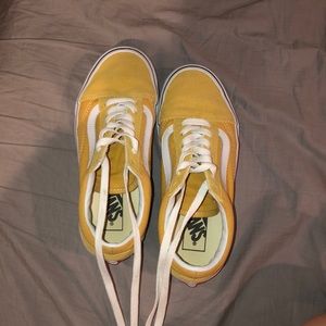 Yellow Old Skool Vans